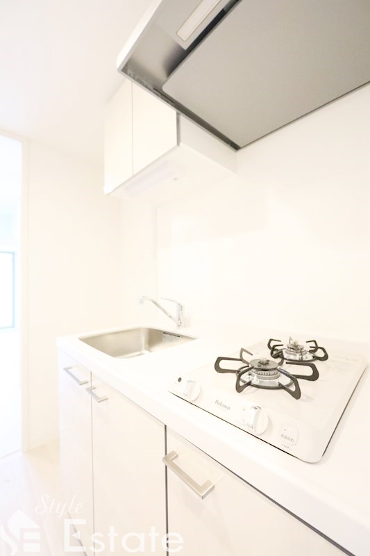 キッチン　２口コンロシステムキッチン