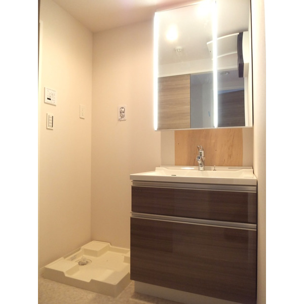 洗面設備　１号室例