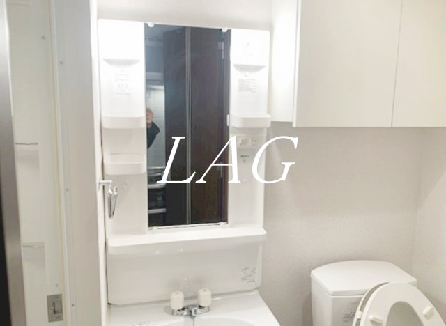 洗面設備　洗面台です。