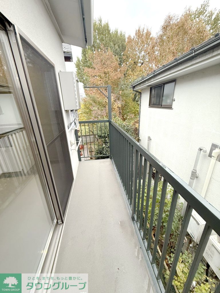 バルコニー　タウンハウジング調布店まで♪