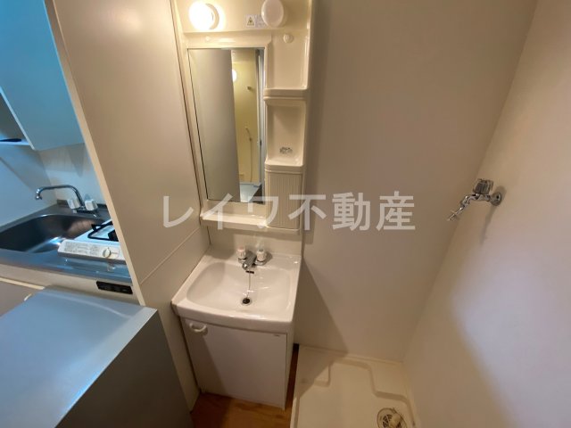 洗面設備　洗面所です