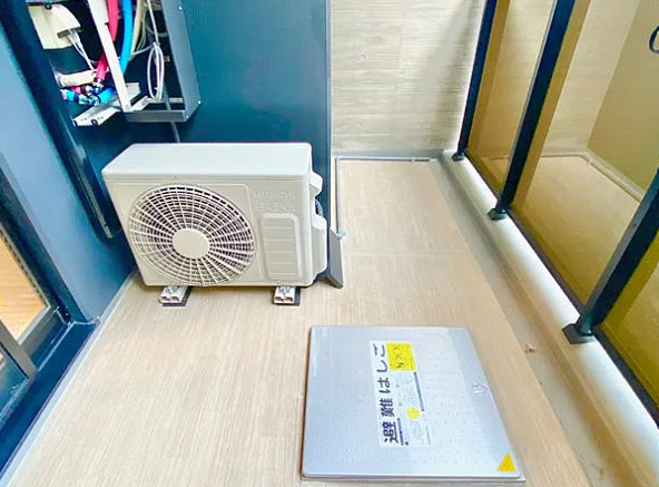 バルコニー　※別部屋の参考写真です。