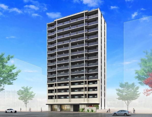 建物外観　建築パース