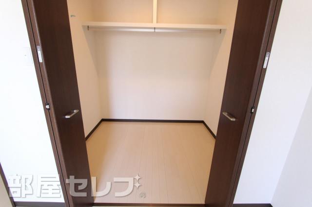 収納　ウォークインクローゼットです。