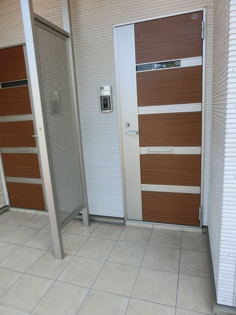 セキュリティ　来訪者が確認出来るＴＶモニターホン