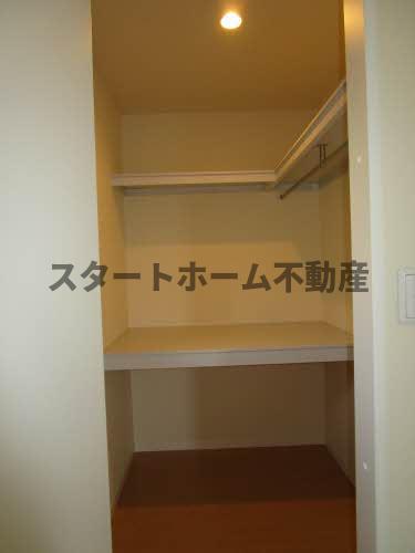 収納　収納のためのスペースです