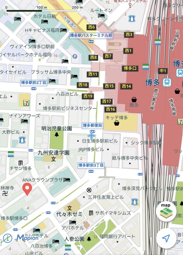 その他　博多駅の博多口側になります。