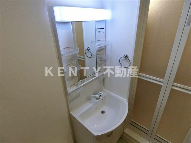 洗面設備　洗面所です