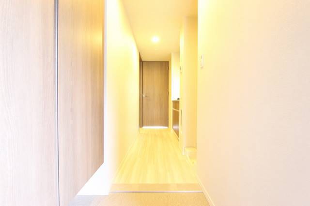 玄関　玄関まわりもスッキリしてます