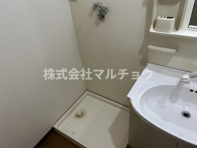 洗面設備　使いやすい洗面所です