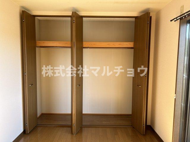 収納　大きなスペースがあり、収納には困りません