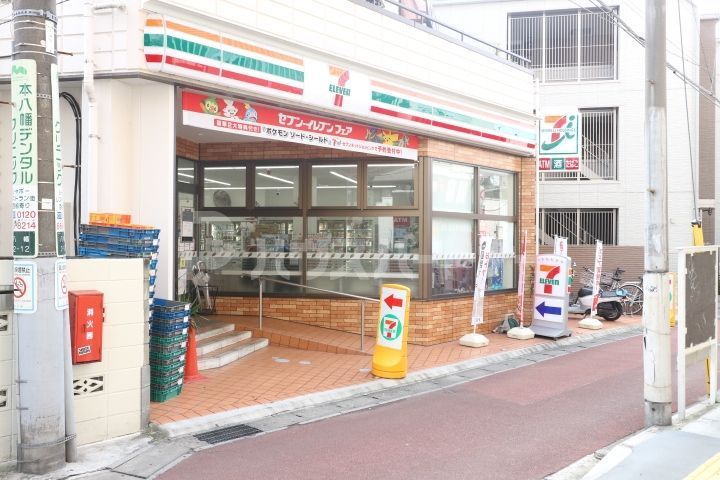 コンビニ　セブンイレブン市川八幡2丁目店（コンビニ）まで180m