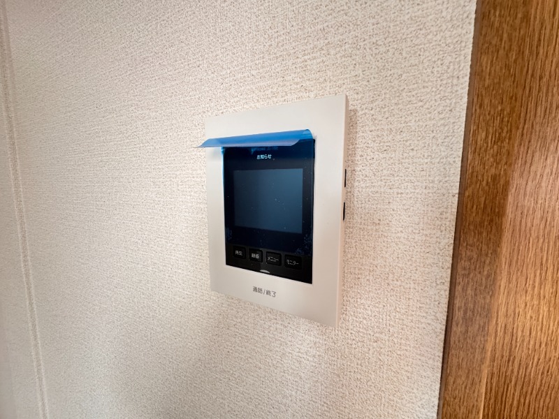 セキュリティ　ＴＶ付インターホン！