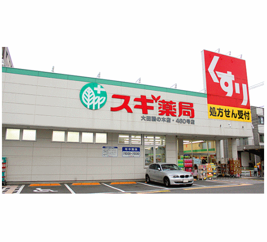 ドラックストア　スギ薬局大田鵜の木店（ドラッグストア）まで393m