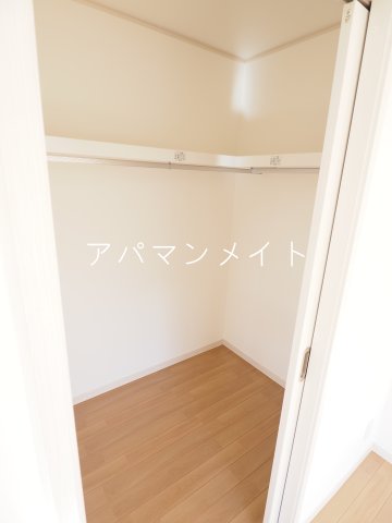 収納　ウォークインクローゼットです。