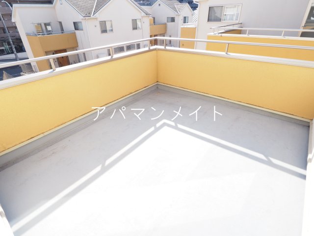 バルコニー　ルーフバルコニーです