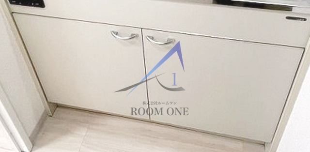 収納　キッチン下収納です。