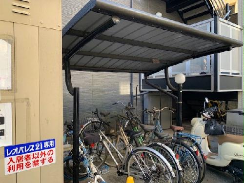 その他共有部分　駐輪場　原付＆自転車のみ駐輪可能