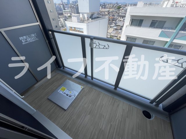 バルコニー　広々としたバルコニーです
