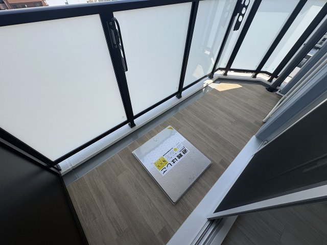 バルコニー　落ち着いた時間を過ごせるバルコニーです