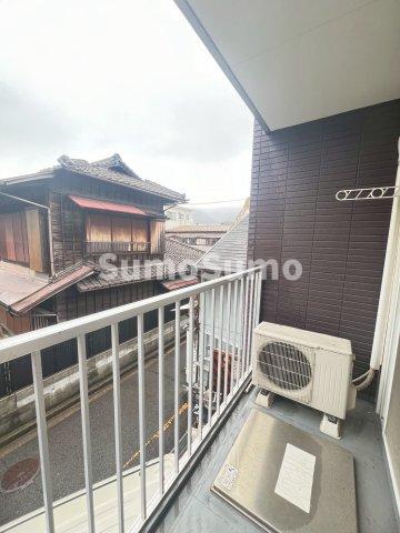 バルコニー　落ち着いた時間を過ごせるバルコニーです