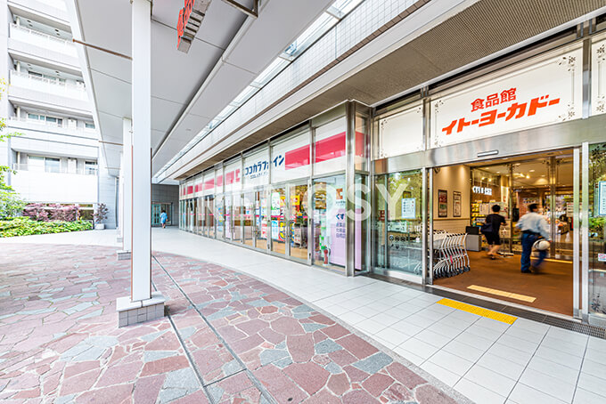 ドラックストア　ココカラファインヨークフーズ新宿富久店（ドラッグストア）まで243m