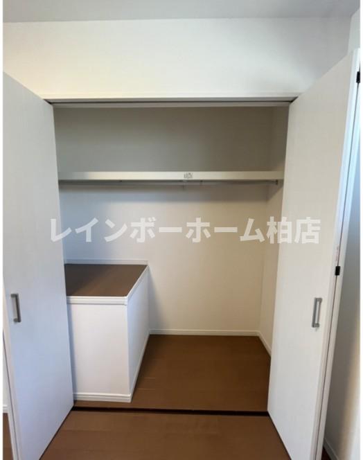 収納　大きなスペースがあり、収納には困りません