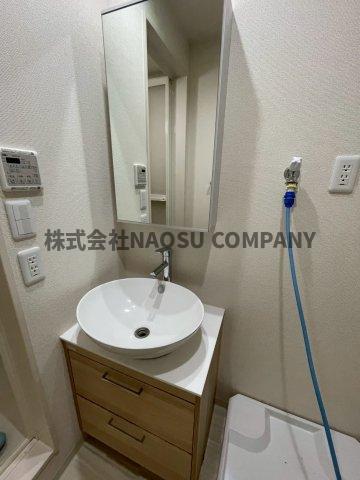 洗面設備　洗面所です