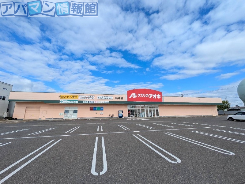 ドラックストア　クスリのアオキ新津店（ドラッグストア）まで1436m