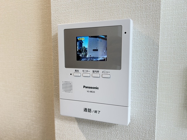 セキュリティ　モニター付きインターホン☆