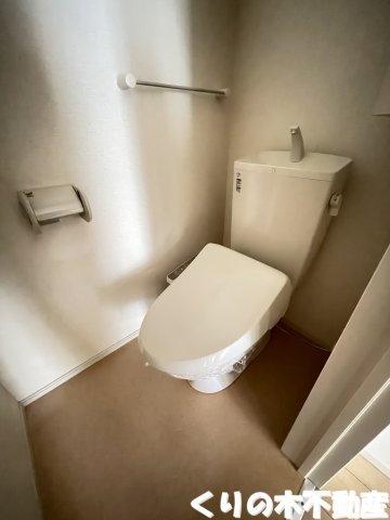 トイレ　ゆったりとした空間のトイレです