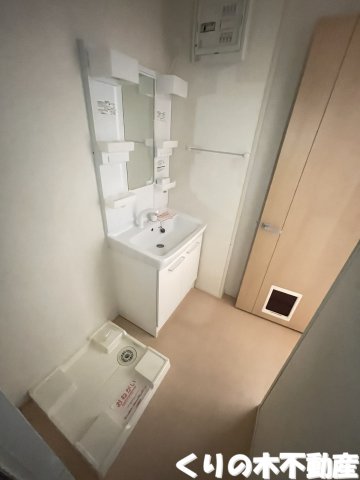 洗面設備　洗面所です