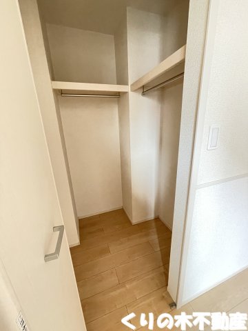 収納　大きなスペースがあり、収納には困りません