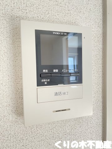 セキュリティ　モニター付きインターホン