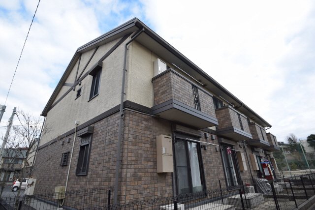 建物外観　南西向きで日当り良好のお部屋です。