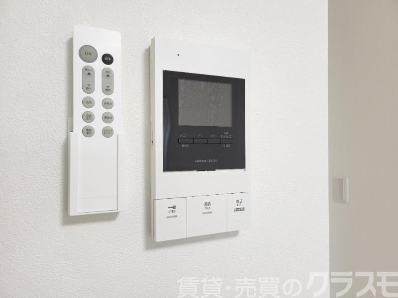 セキュリティ　来訪者が確認できるモニターホン♪