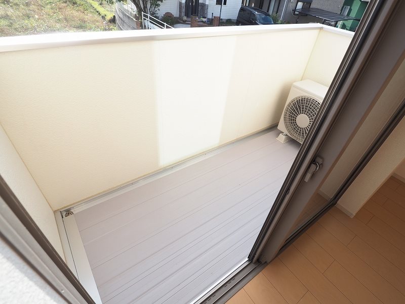 バルコニー　※別号室の写真です。