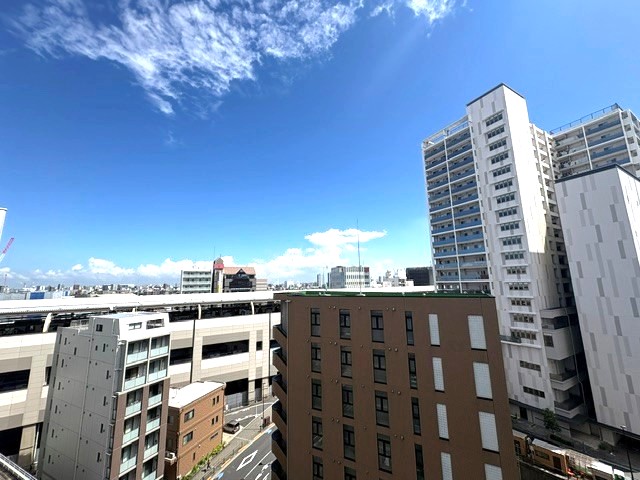 眺望　バルコニーからの眺望です！