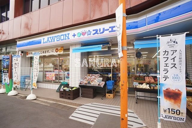コンビニ　ローソン＋スリーエフ港北妙蓮寺店（コンビニ）まで362m