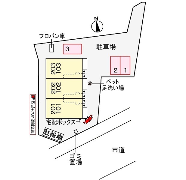 その他　配置図です