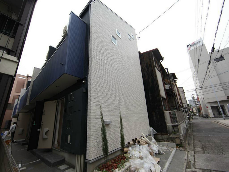 建物外観　外観　デザイナーズ　光インターネット無料