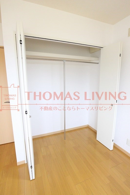 収納　各お部屋にクローゼット完備。