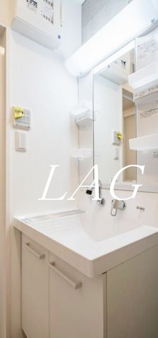 洗面設備　洗面台です。