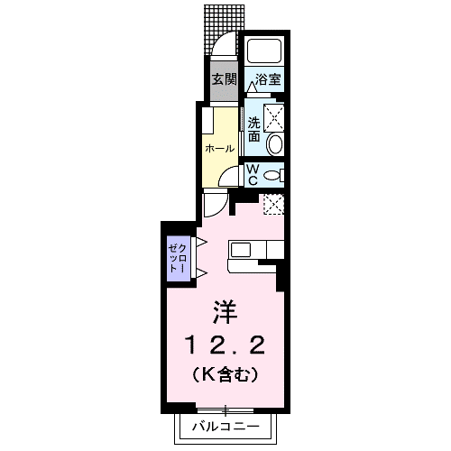 サラソウジュの間取り写真