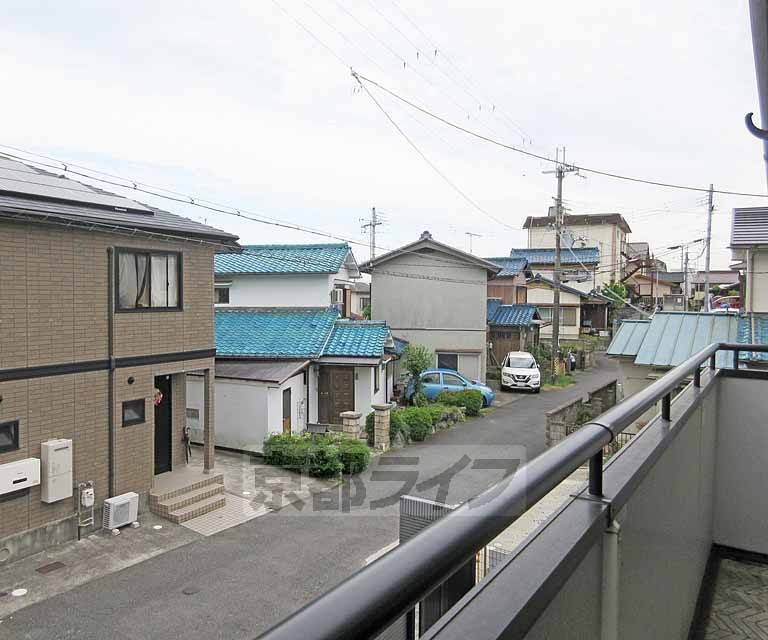 眺望　静かな住宅街です