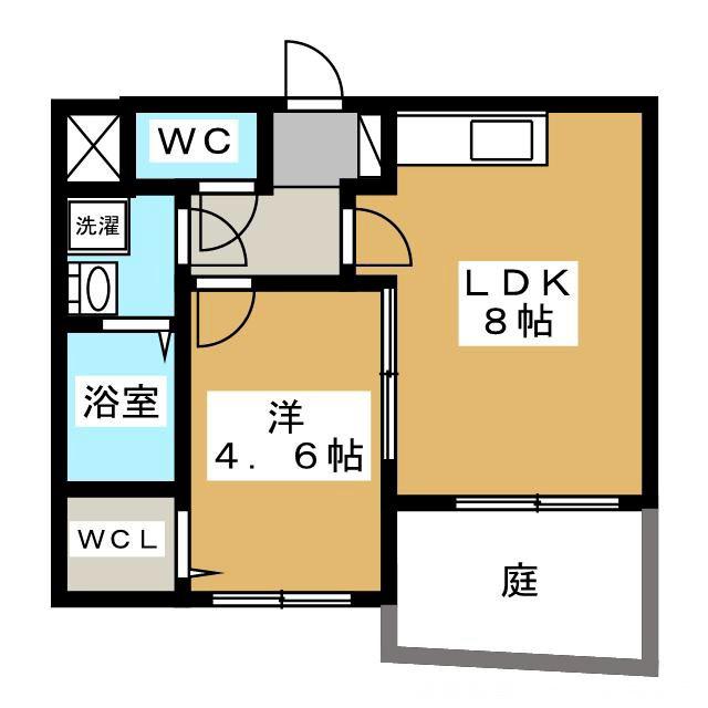 クレアーレ富小路の間取り写真