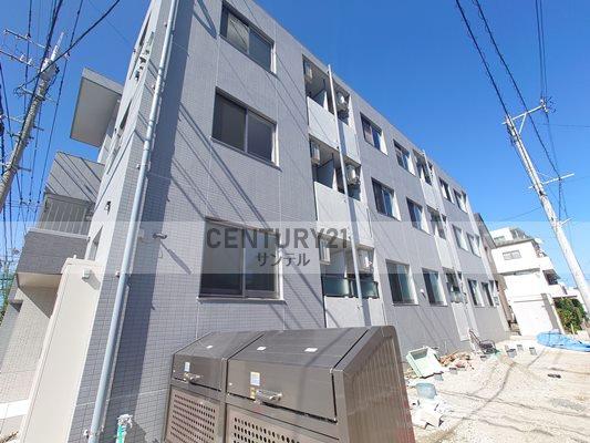 建物外観　建築中