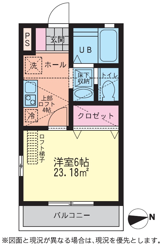 マイメゾン船橋法典の間取り写真