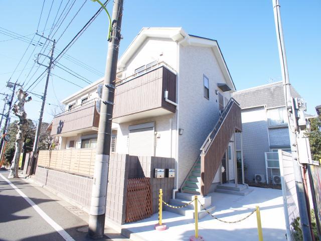 建物外観　東都管理物件ですので、２４時間対応しております！