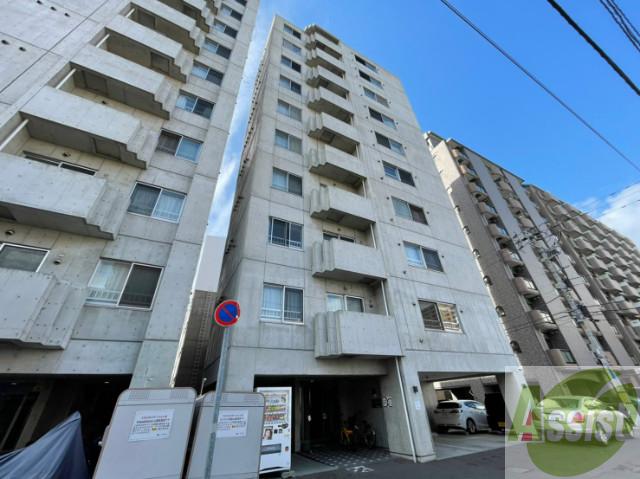 建物外観　札幌市中央区南５条西「ＩＳグランデ札幌」